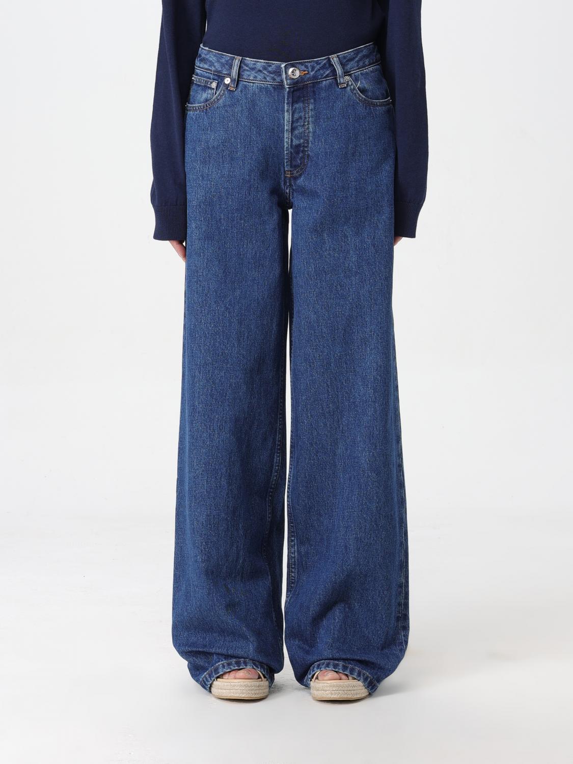 Jeans A.P.C. Woman colour Blue