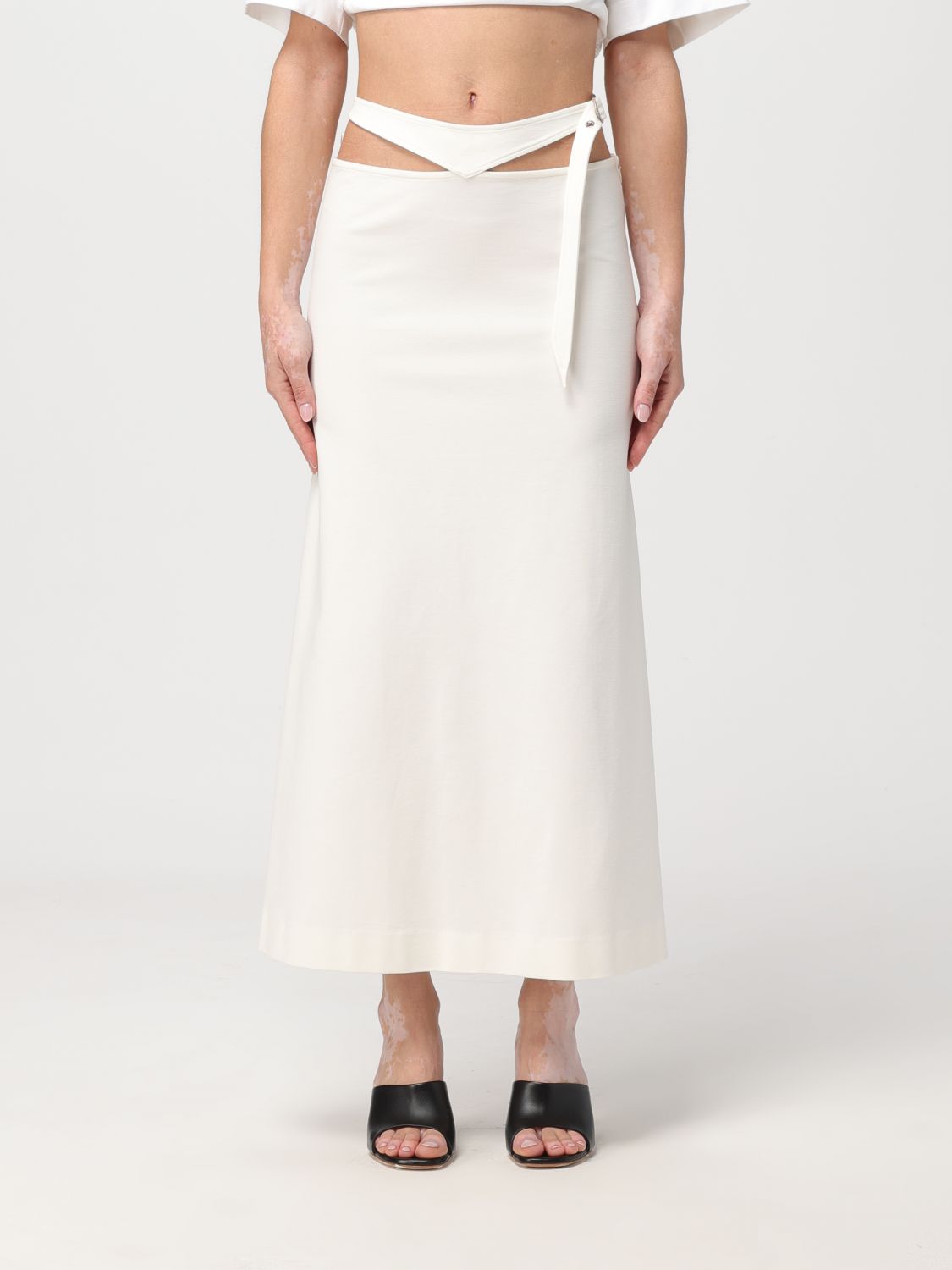 Attico Skirt The  Woman Color White