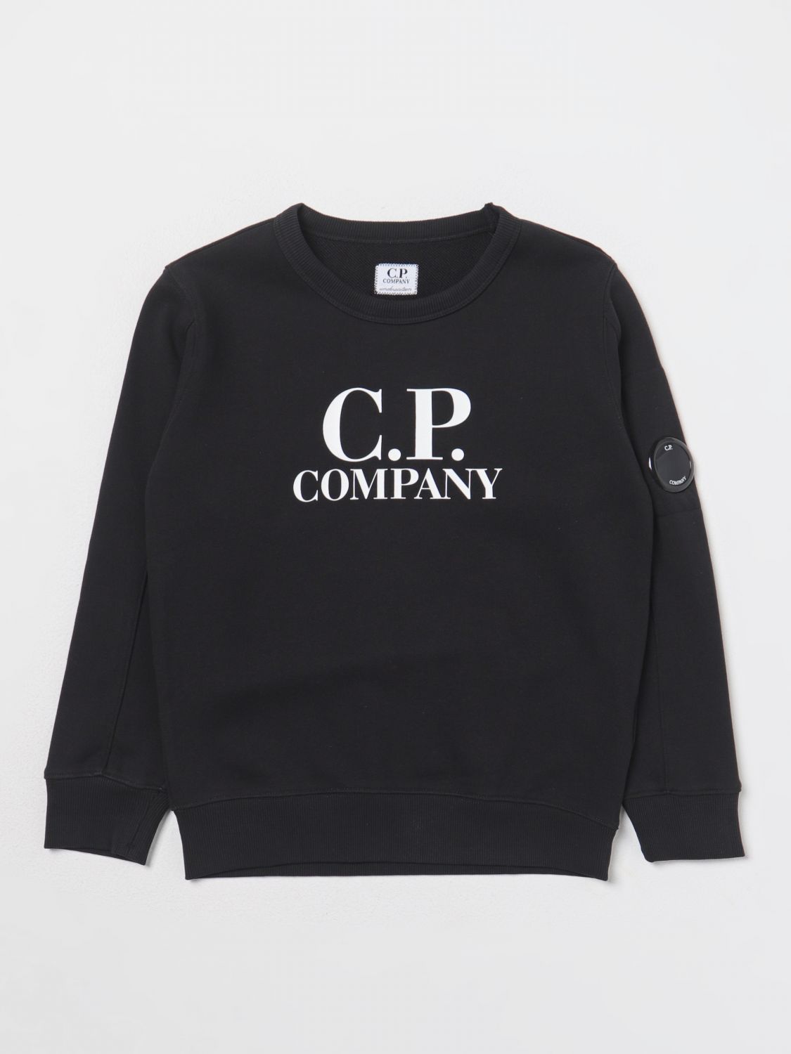 Shop C.p. Company Sweater  Kids Color Black
