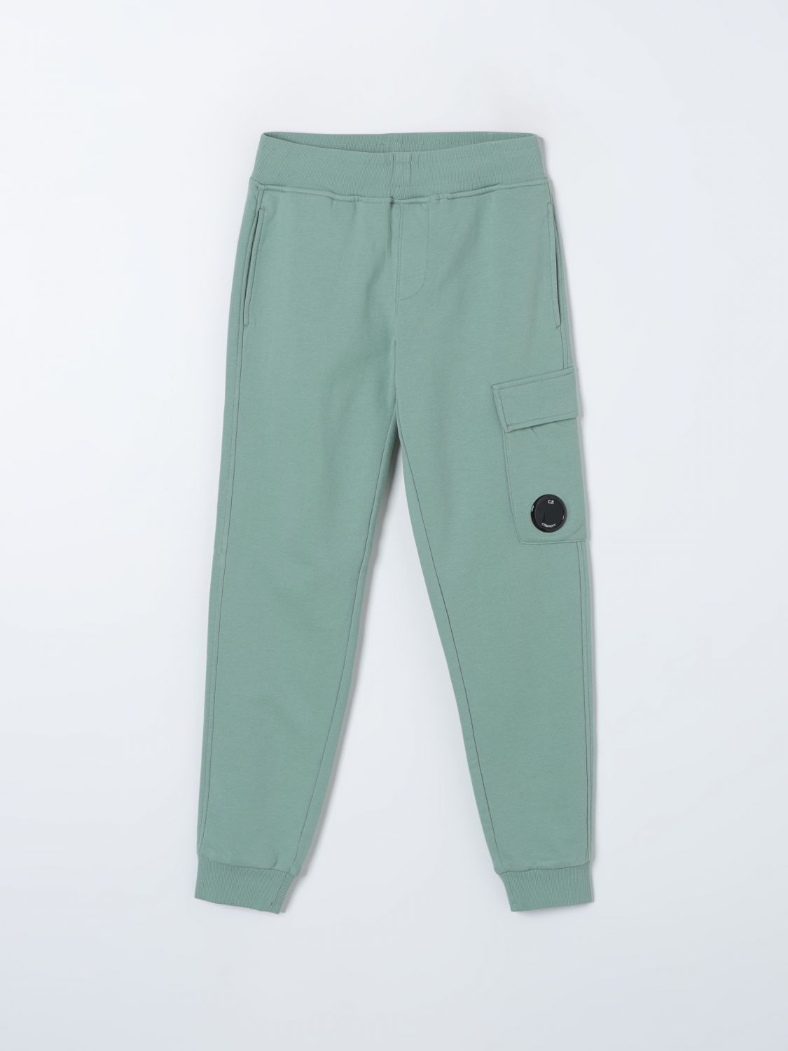 Shop C.p. Company Pants  Kids Color Green