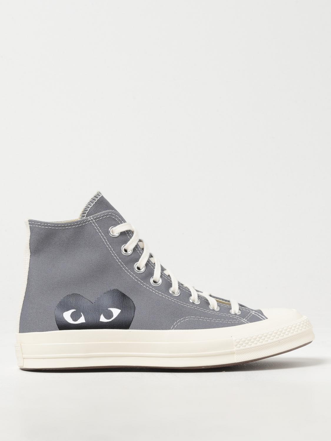 COMME DES GARÇONS PLAY X CONVERSE SNEAKERS COMME DES GARÇONS PLAY X CONVERSE MEN COLOR GREY F29946020