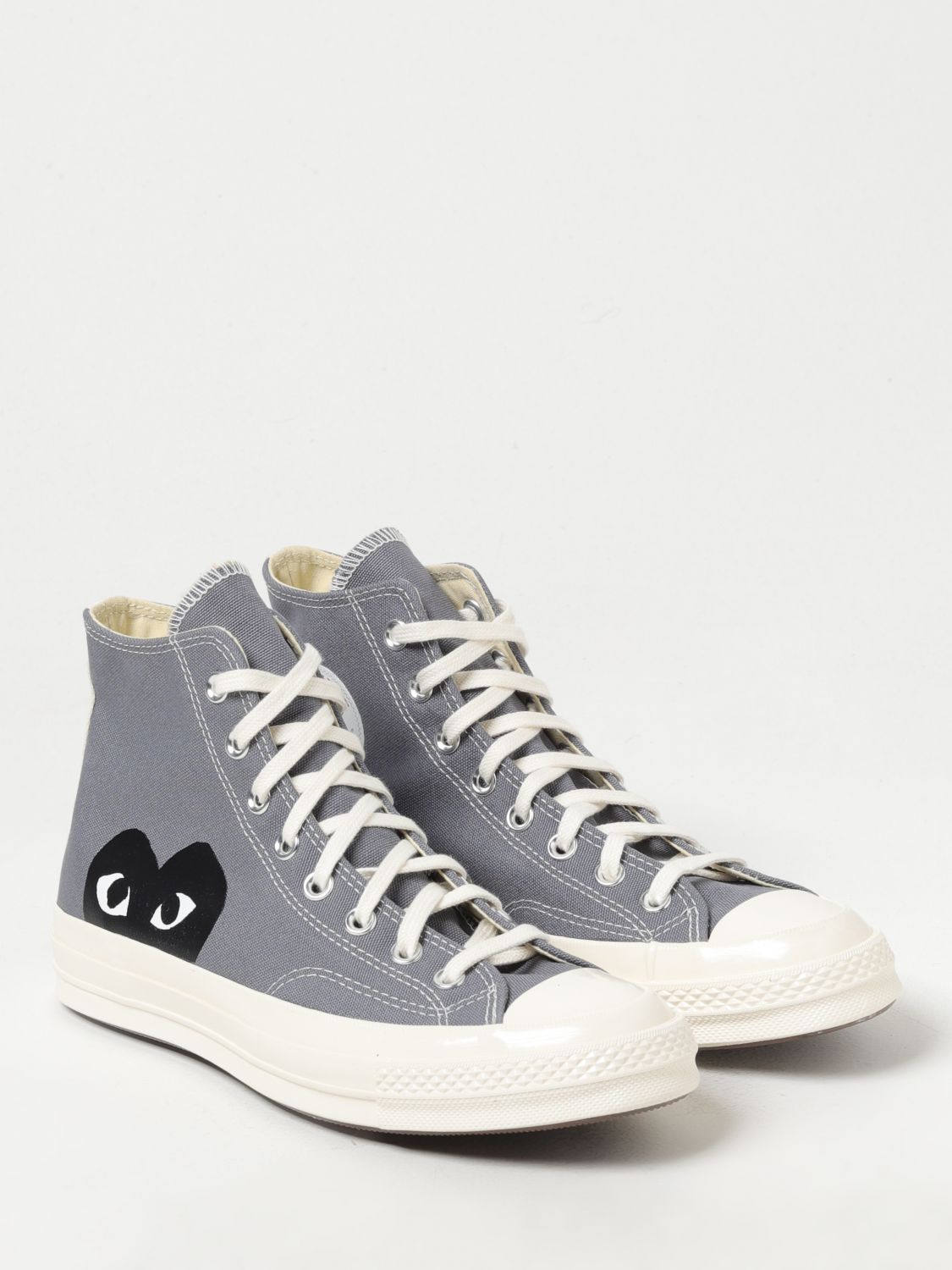 COMME DES GAR ONS PLAY X CONVERSE Chaussures homme Gris