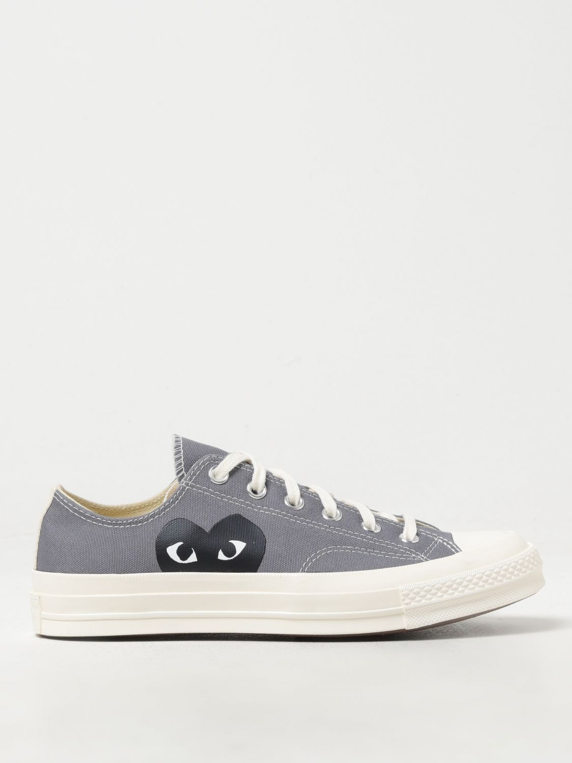 Shop Comme Des Garçons Play X Converse Sneakers  Men Color Grey