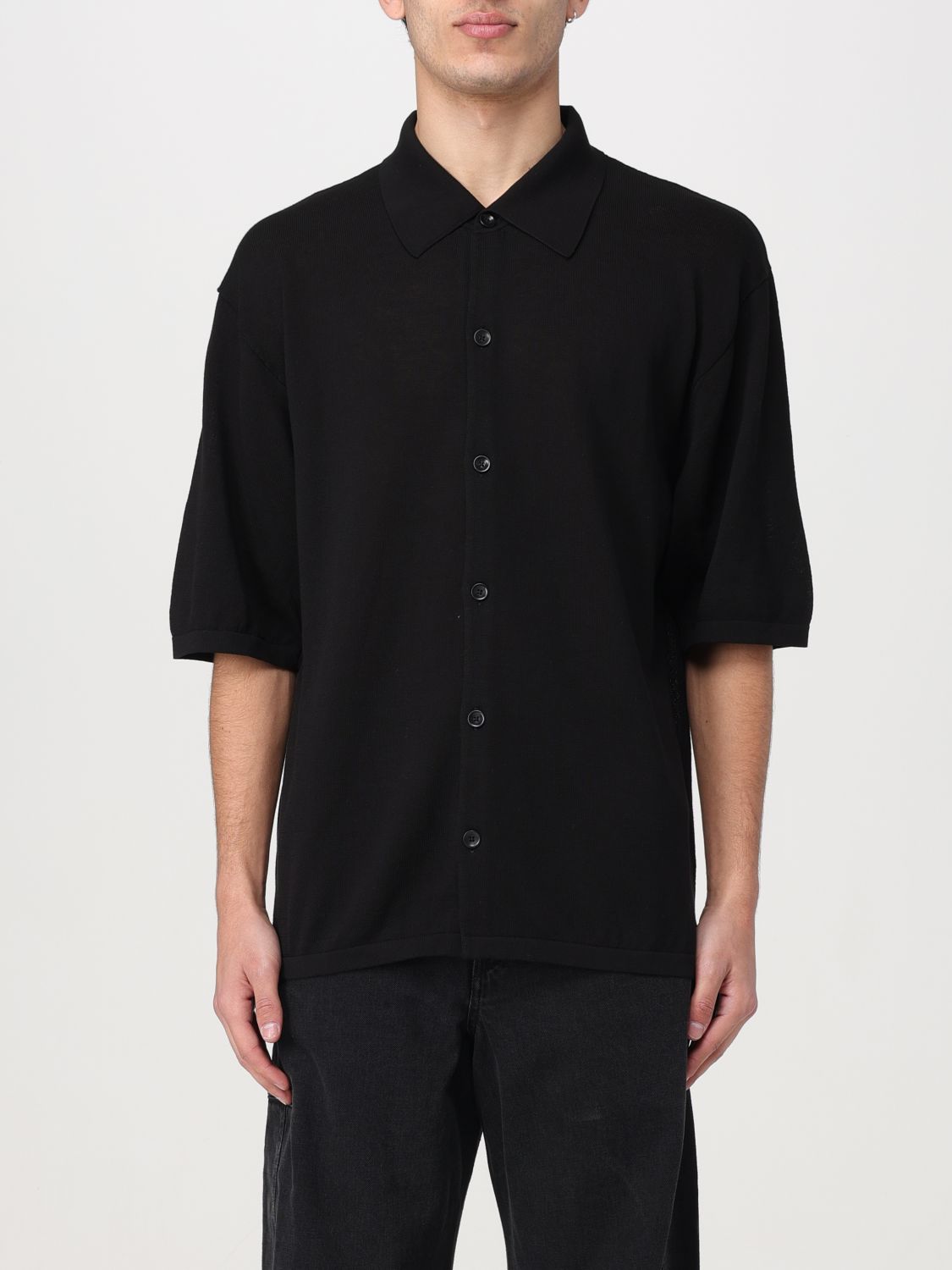 Shop Lemaire Shirt  Men Color Black