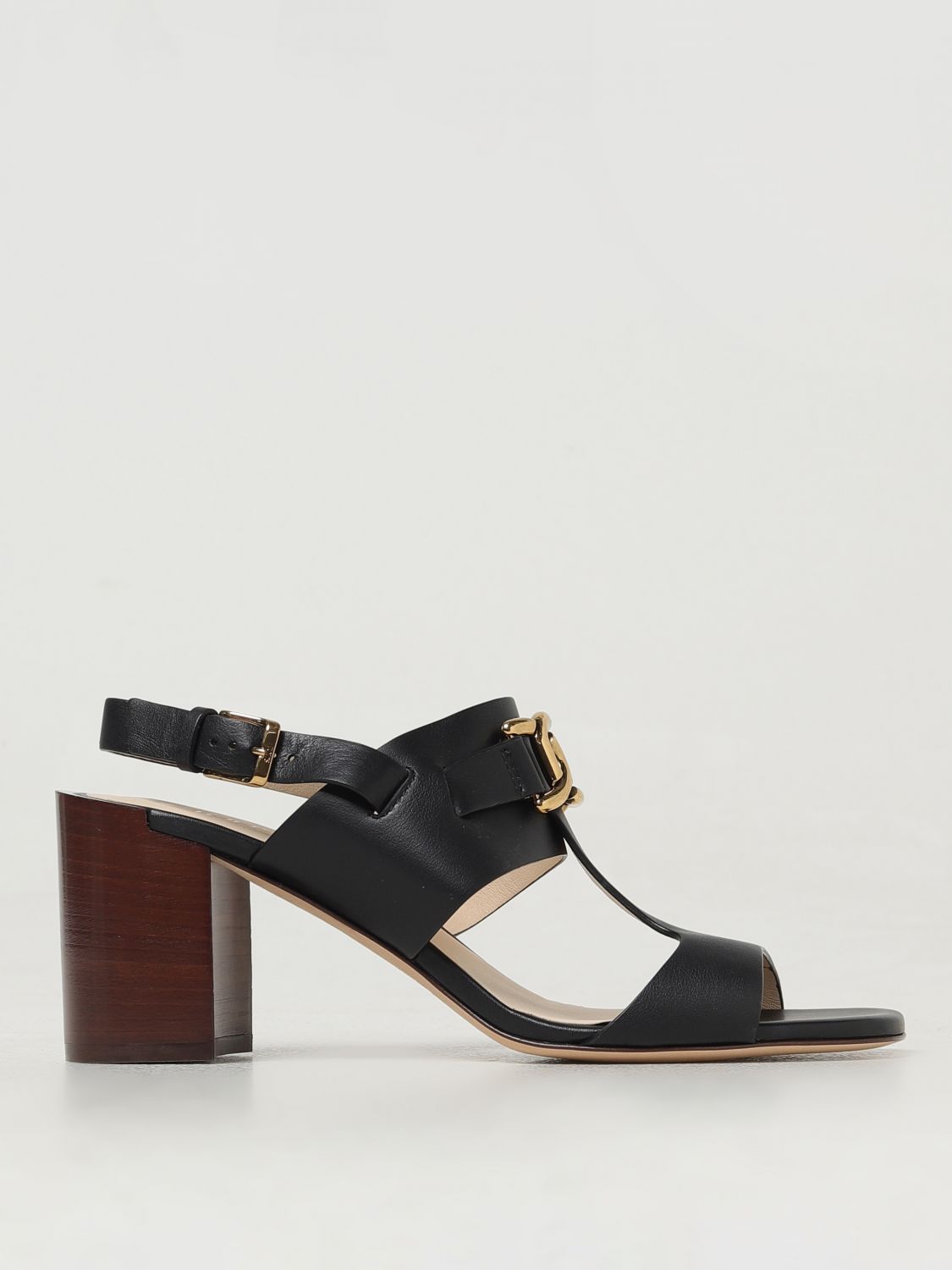 Tod's Heeled Sandals  Woman Color Black In 黑色