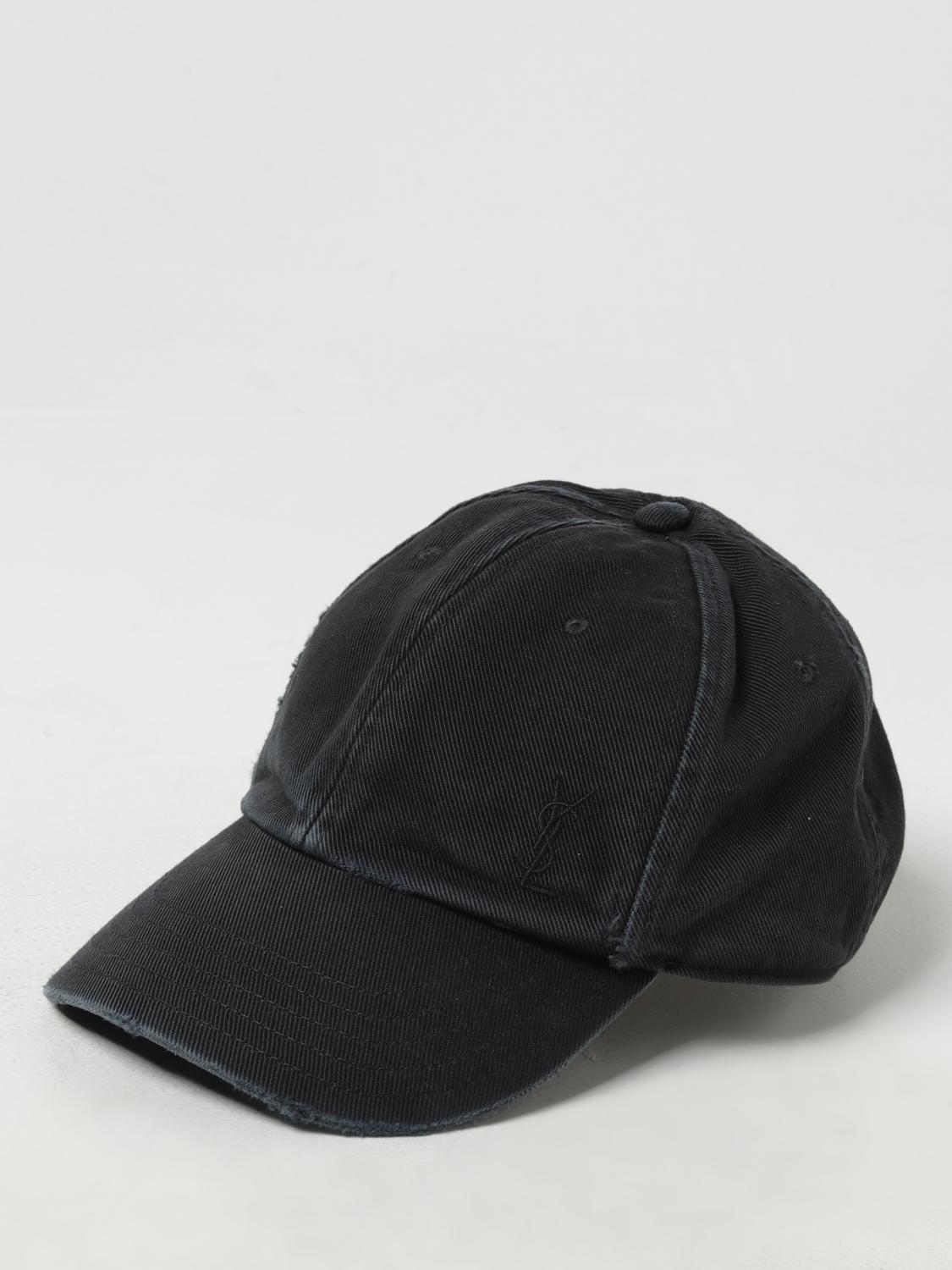 Hat SAINT LAURENT Woman color Black