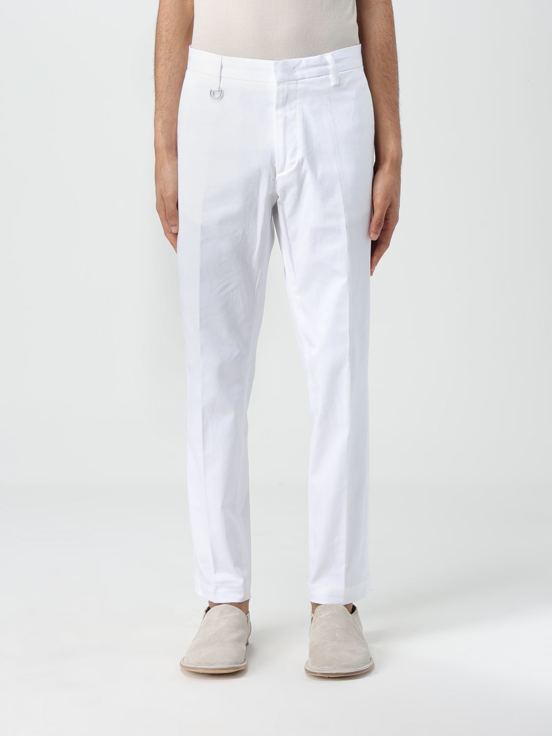 Paolo Pecora Trousers  Men Colour White