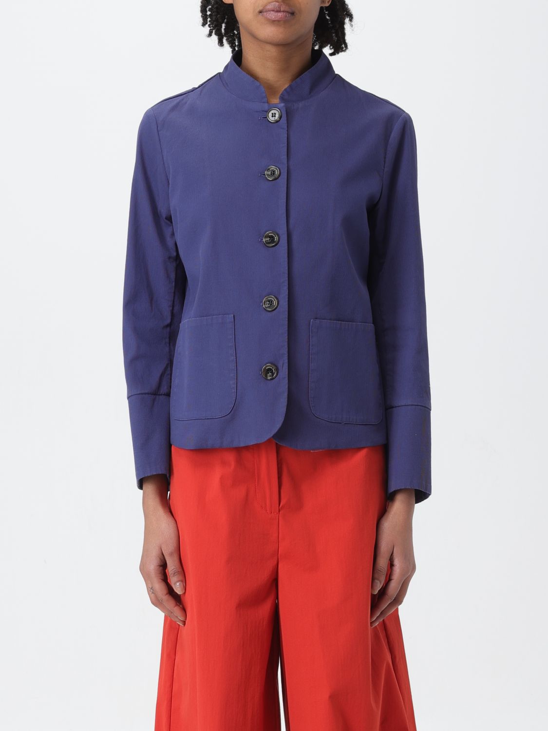 Shop Alessia Santi Jacket  Woman Color Denim