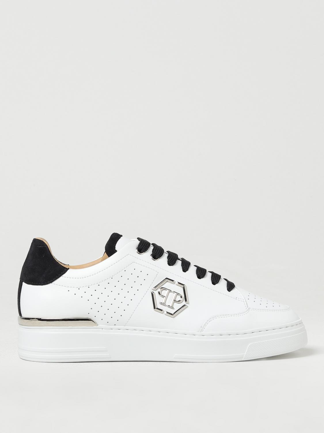 Shop Philipp Plein Sneakers  Men Color White 1