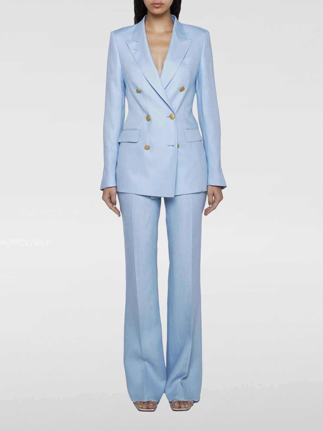 Shop Tagliatore Suit  Woman Color Blue