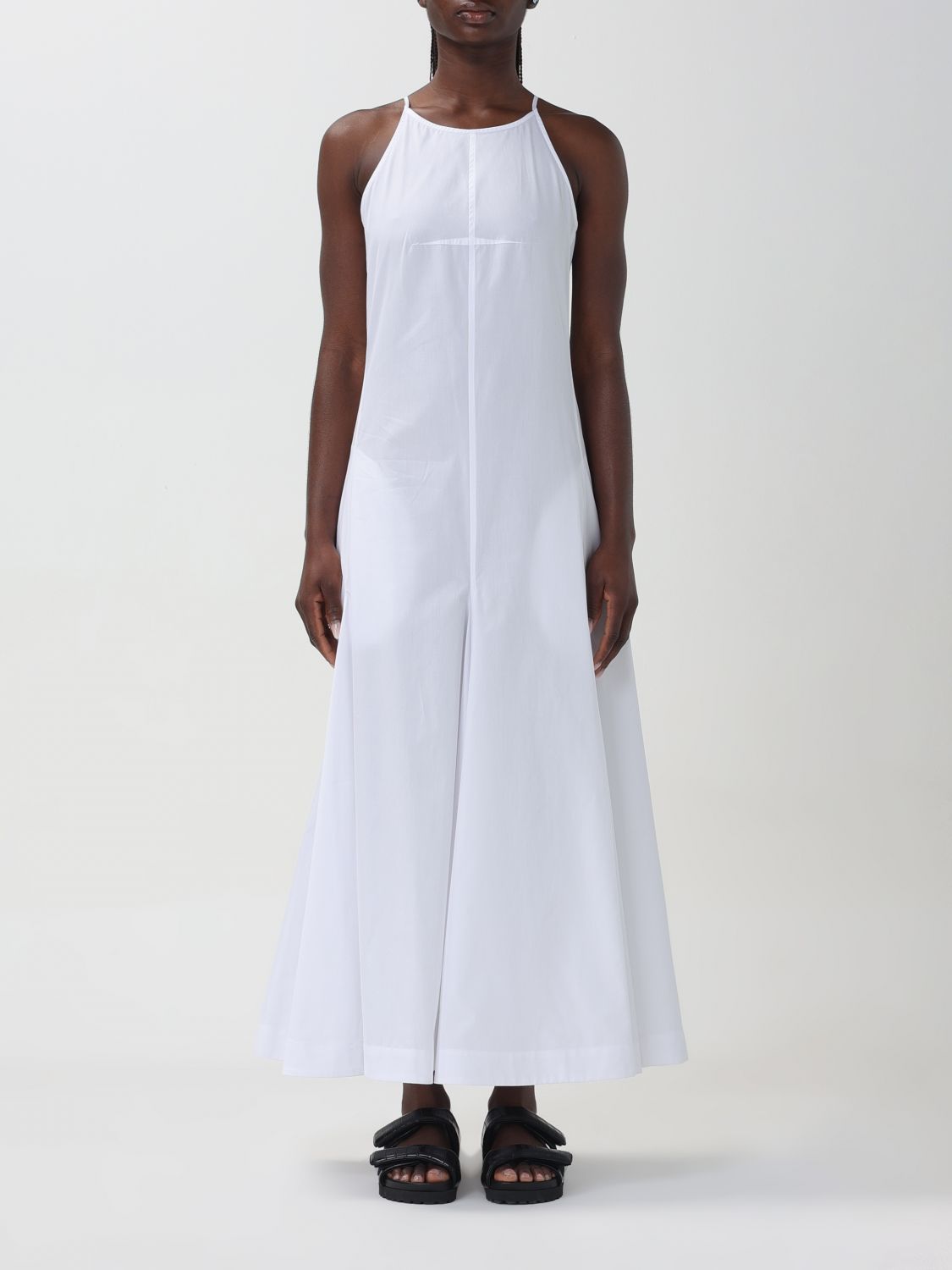 Shop Sportmax Dress  Woman Color White