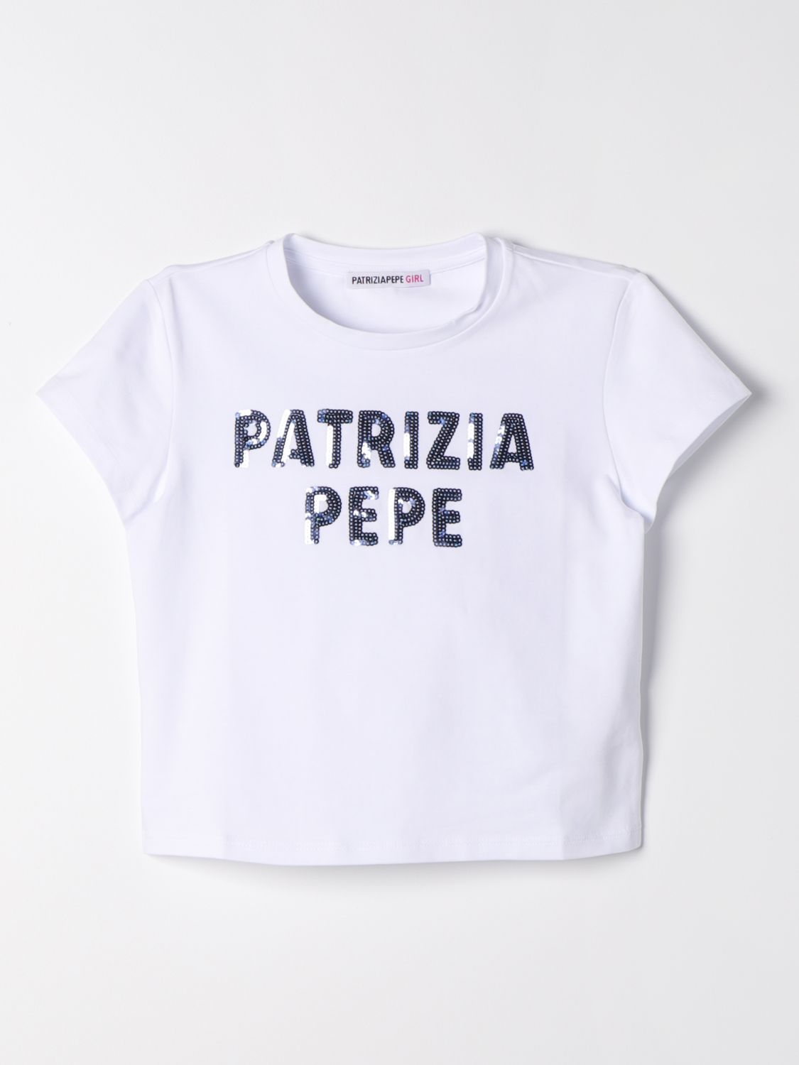 PATRIZIA PEPE T-SHIRT PATRIZIA PEPE KIDS COLOR WHITE F30672001