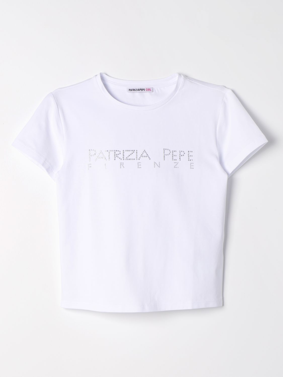 Shop Patrizia Pepe T-shirt  Kids Color White