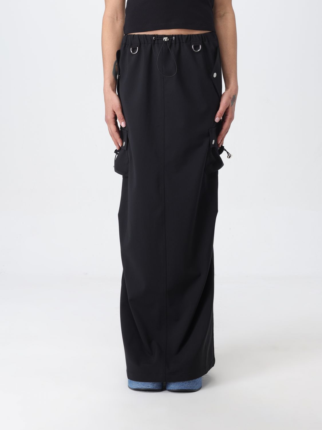 Shop Coperni Skirt  Woman Color Black