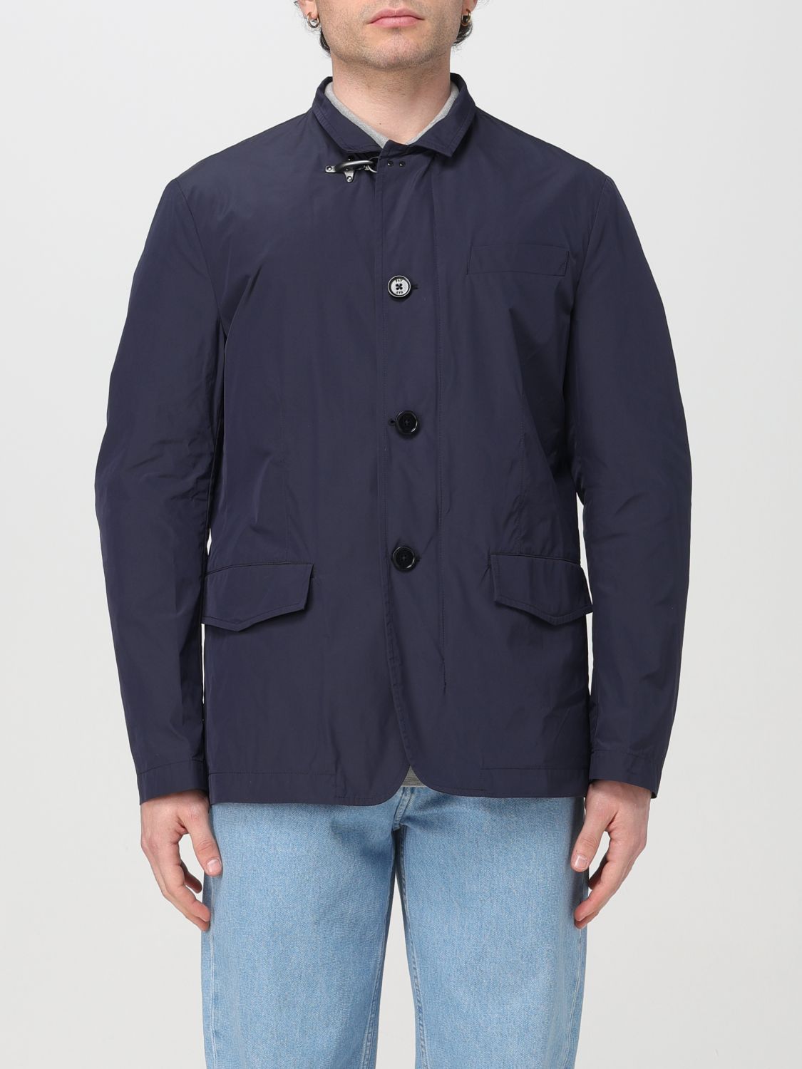 Shop Fay Jacket  Men Color Blue