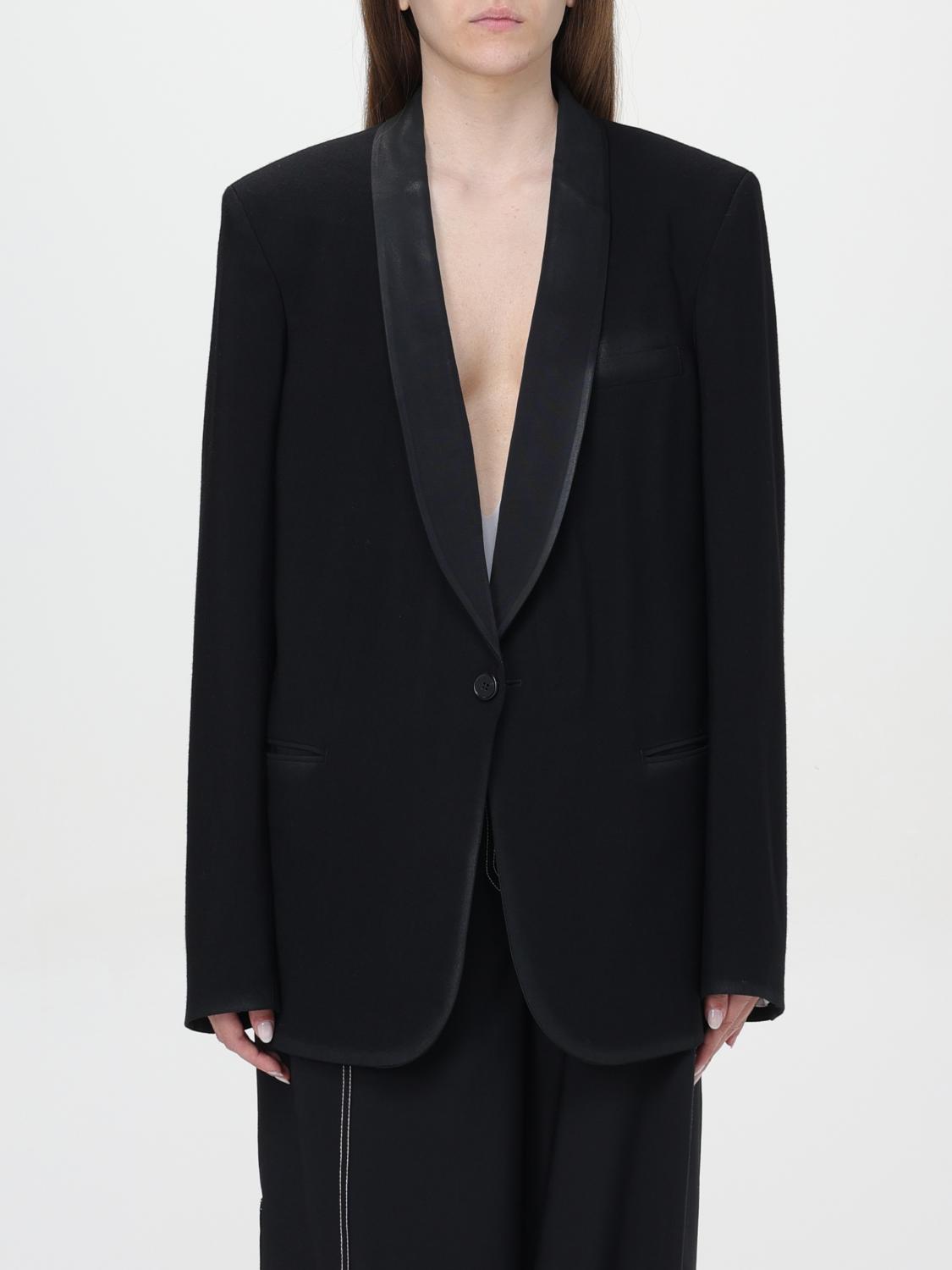 Shop Maison Margiela Blazer  Woman Color Black