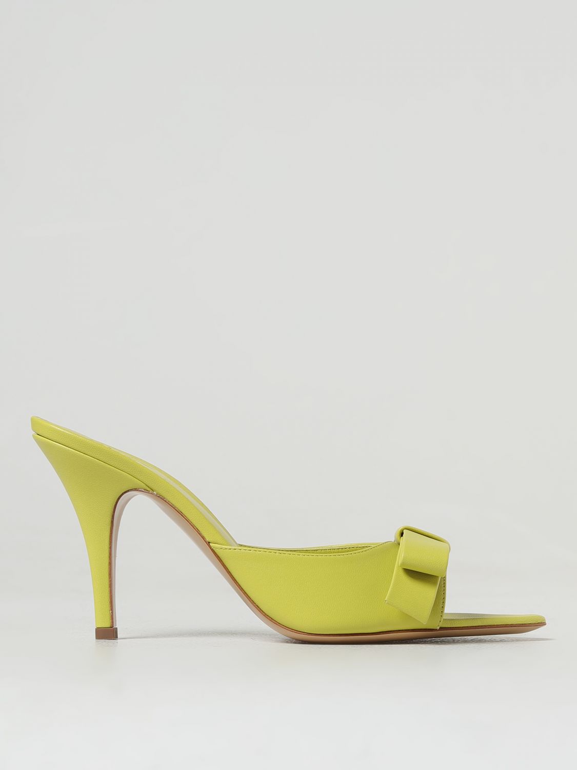 Gia Borghini Flat Sandals  Woman Color Green