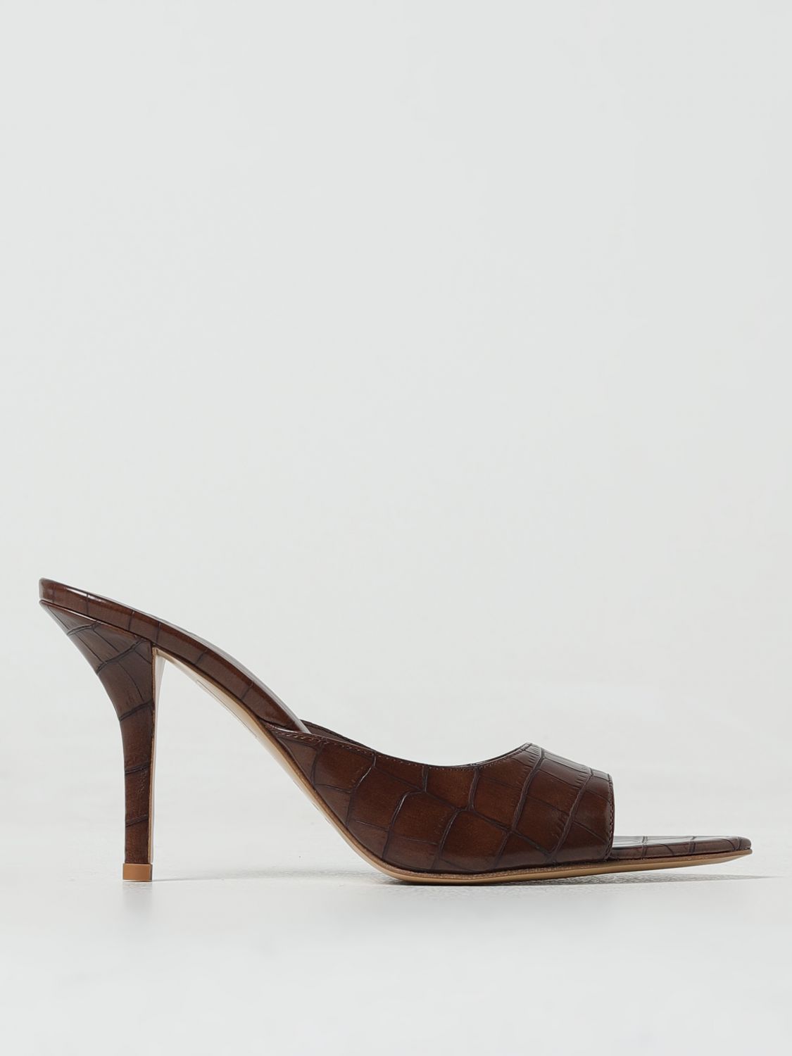Shop Gia Borghini Heeled Sandals  Woman Color Brown
