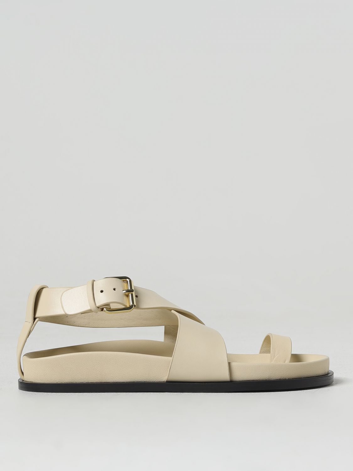 A.emery Flat Sandals  Woman Colour White