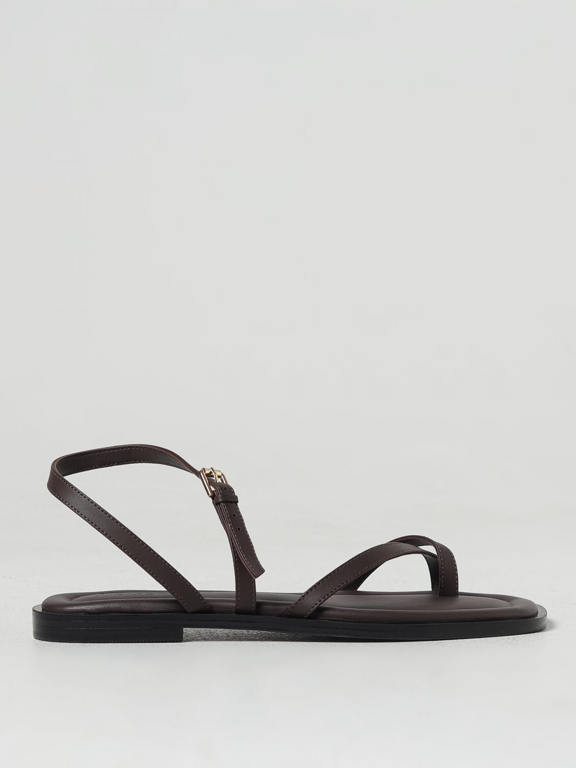 Shop A.emery Flat Sandals  Woman Color Brown