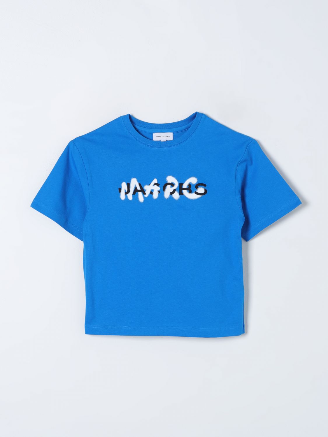 Shop Little Marc Jacobs T-shirt  Kids Color Blue