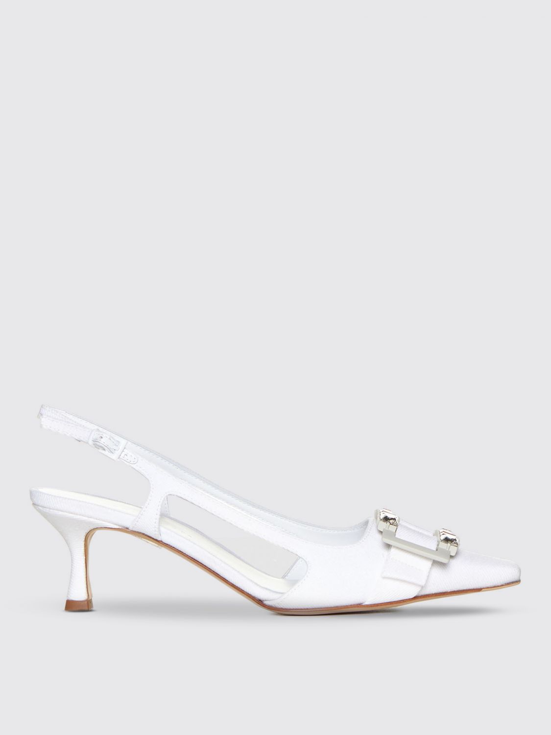 Shop Roberto Festa High Heel Shoes  Woman Color White In 白色