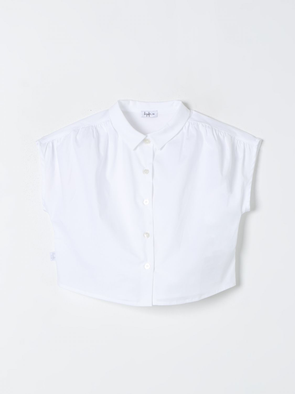 Shop Il Gufo Shirt  Kids Color White