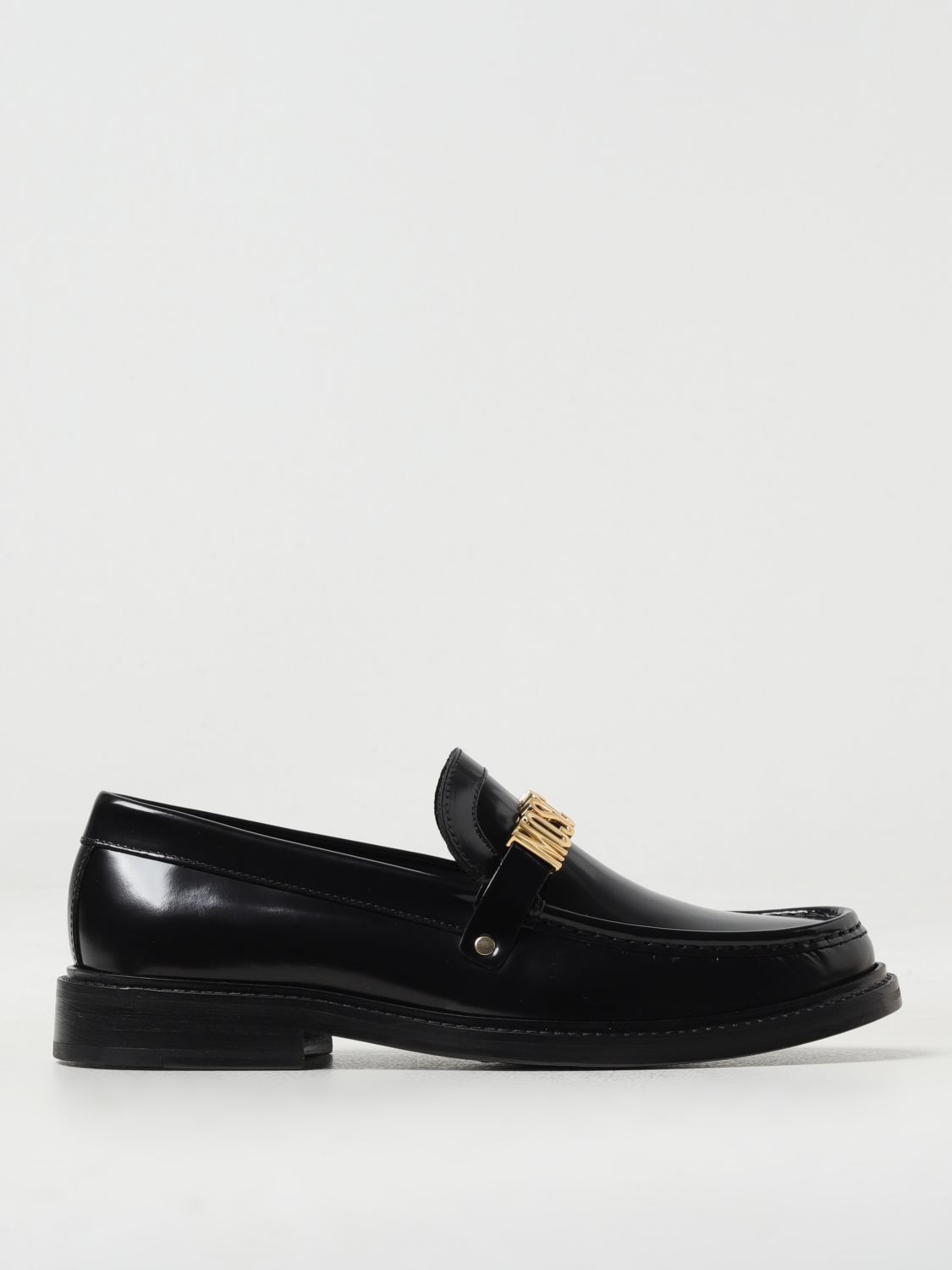 Shop Moschino Couture Loafers  Men Color Black