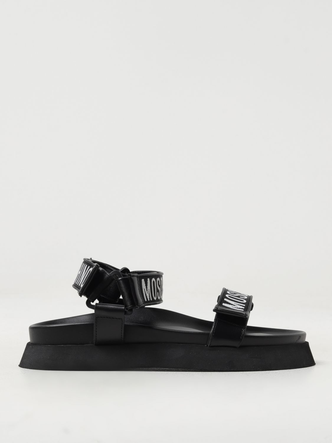 Shop Moschino Couture Sandals  Men Color Black