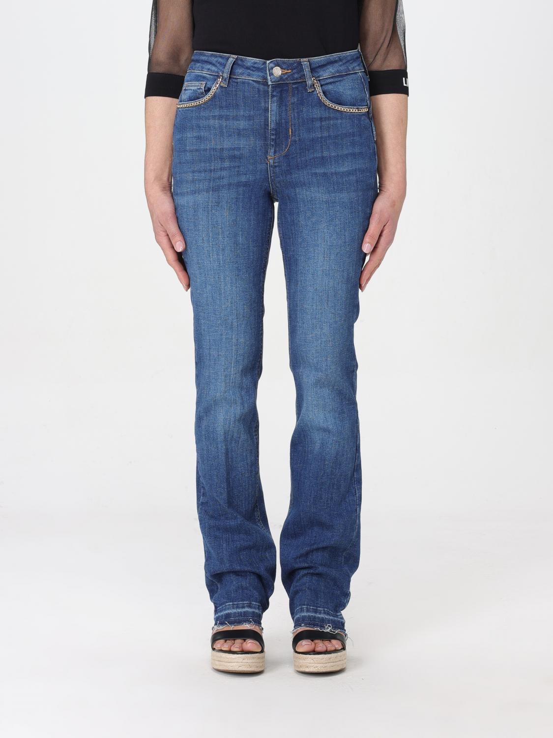 Shop Liu •jo Jeans Liu Jo Woman Color Blue