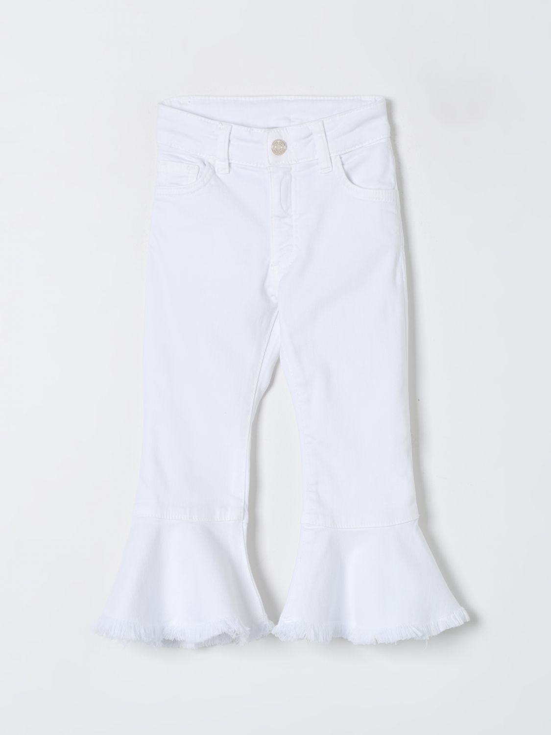 Shop Twinset Jeans  Kids Color White