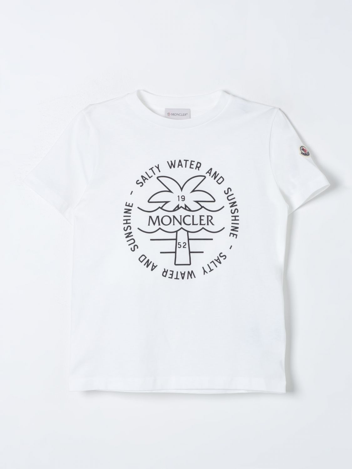 Moncler T-shirt  Kids In White