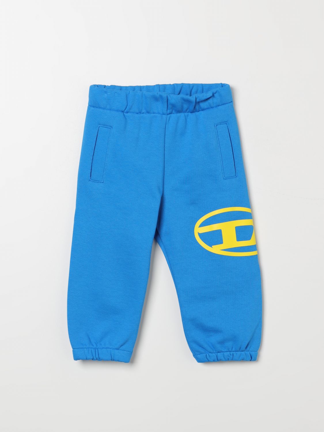 Shop Diesel Pants  Kids Color Blue