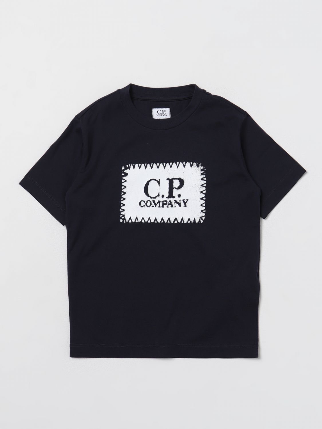 Shop C.p. Company T-shirt  Kids Color Blue