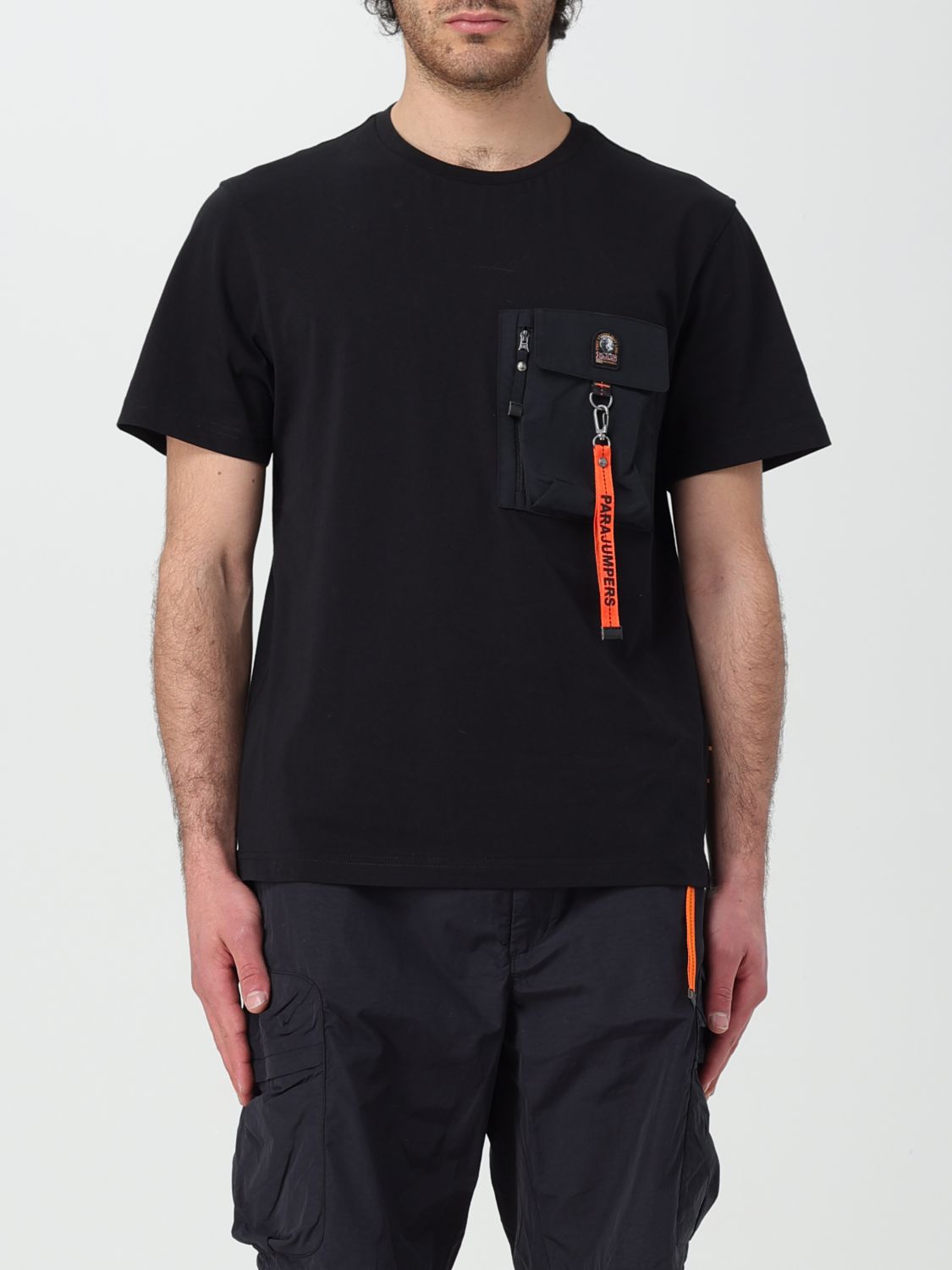 Shop Parajumpers T-shirt  Men Color Black