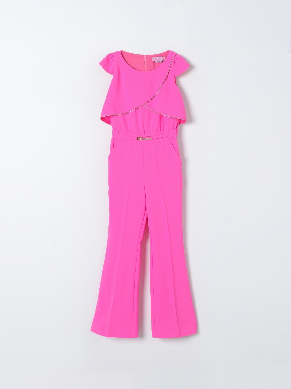 Shop Miss Blumarine Tracksuit  Kids Color Fuchsia