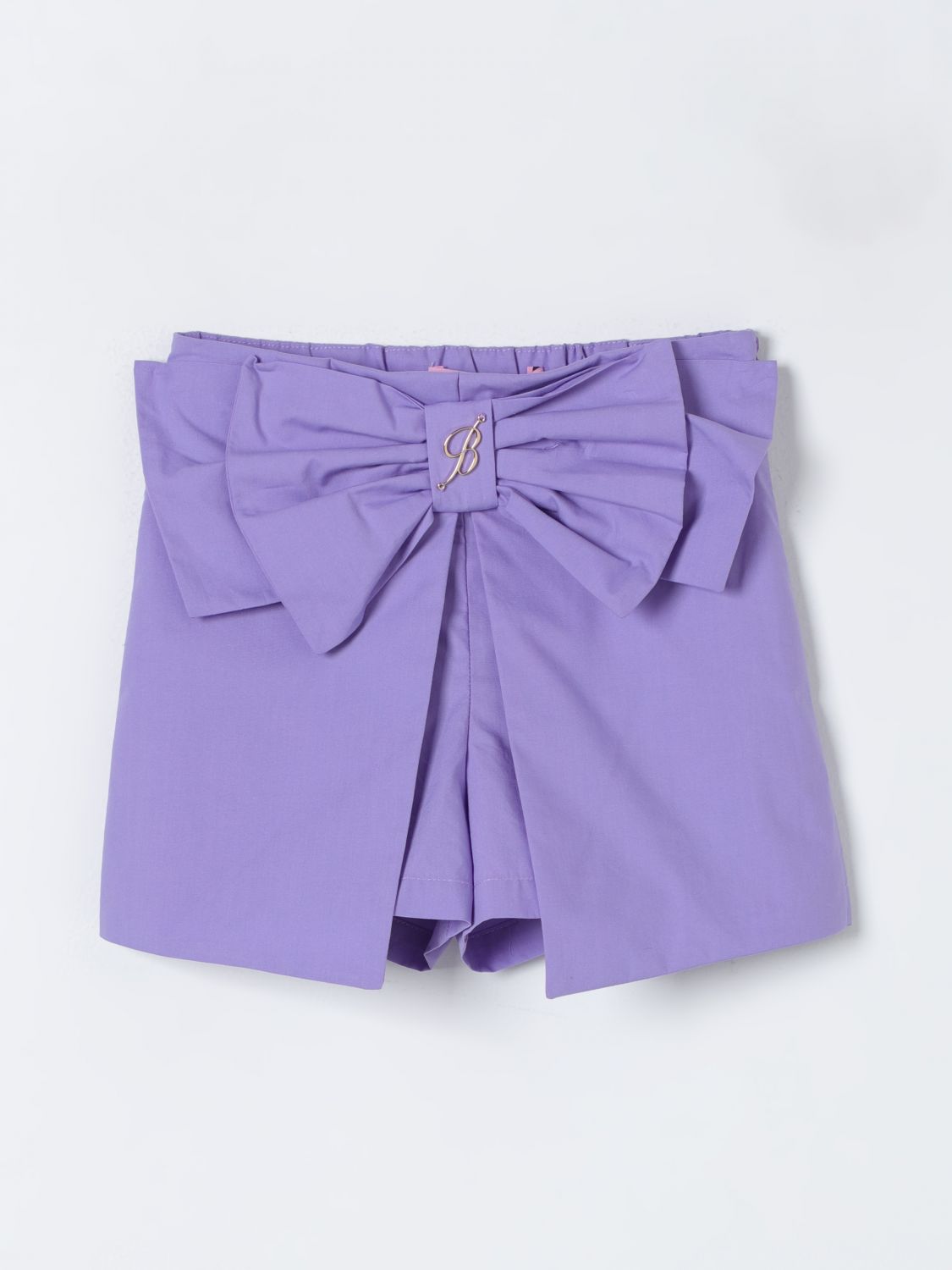 Shop Miss Blumarine Pants  Kids Color Lilac