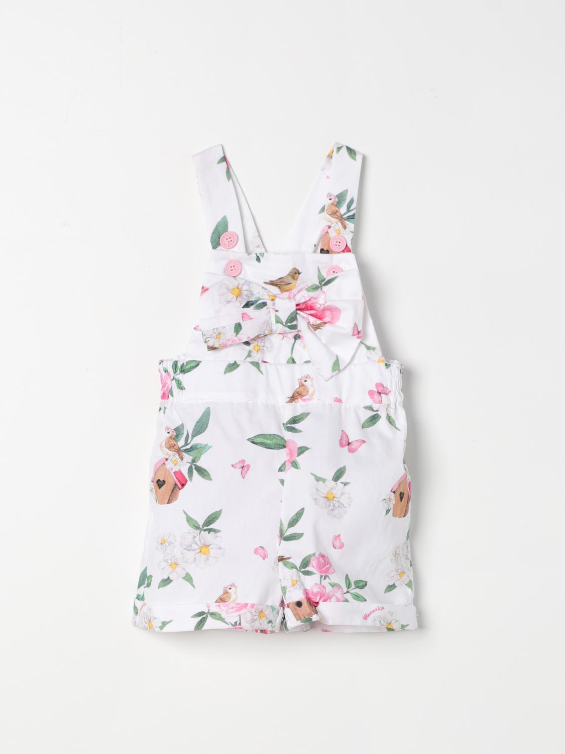 Monnalisa Tracksuit Kids Color White In White