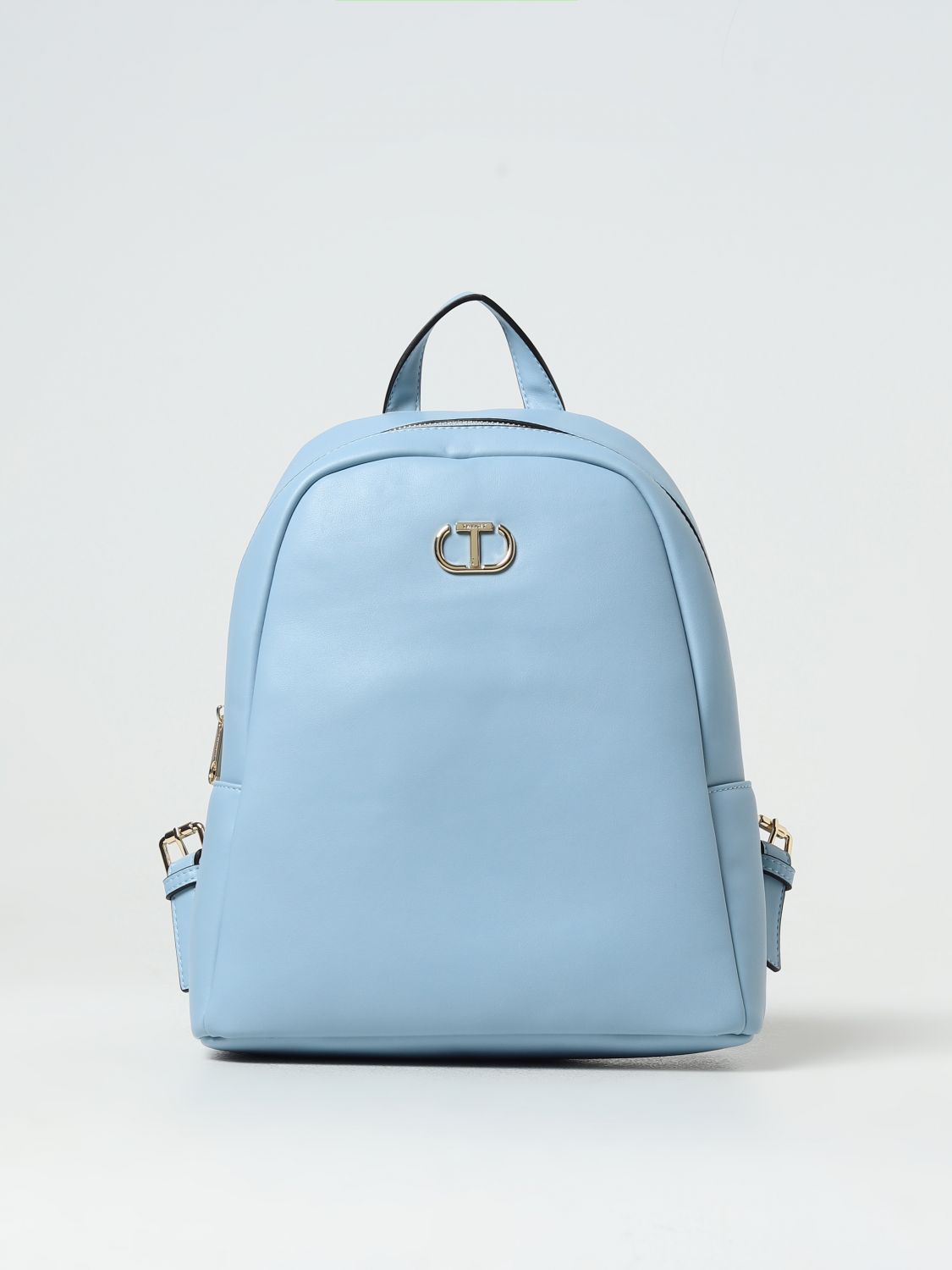 Shop Twinset Backpack  Woman Color Sky