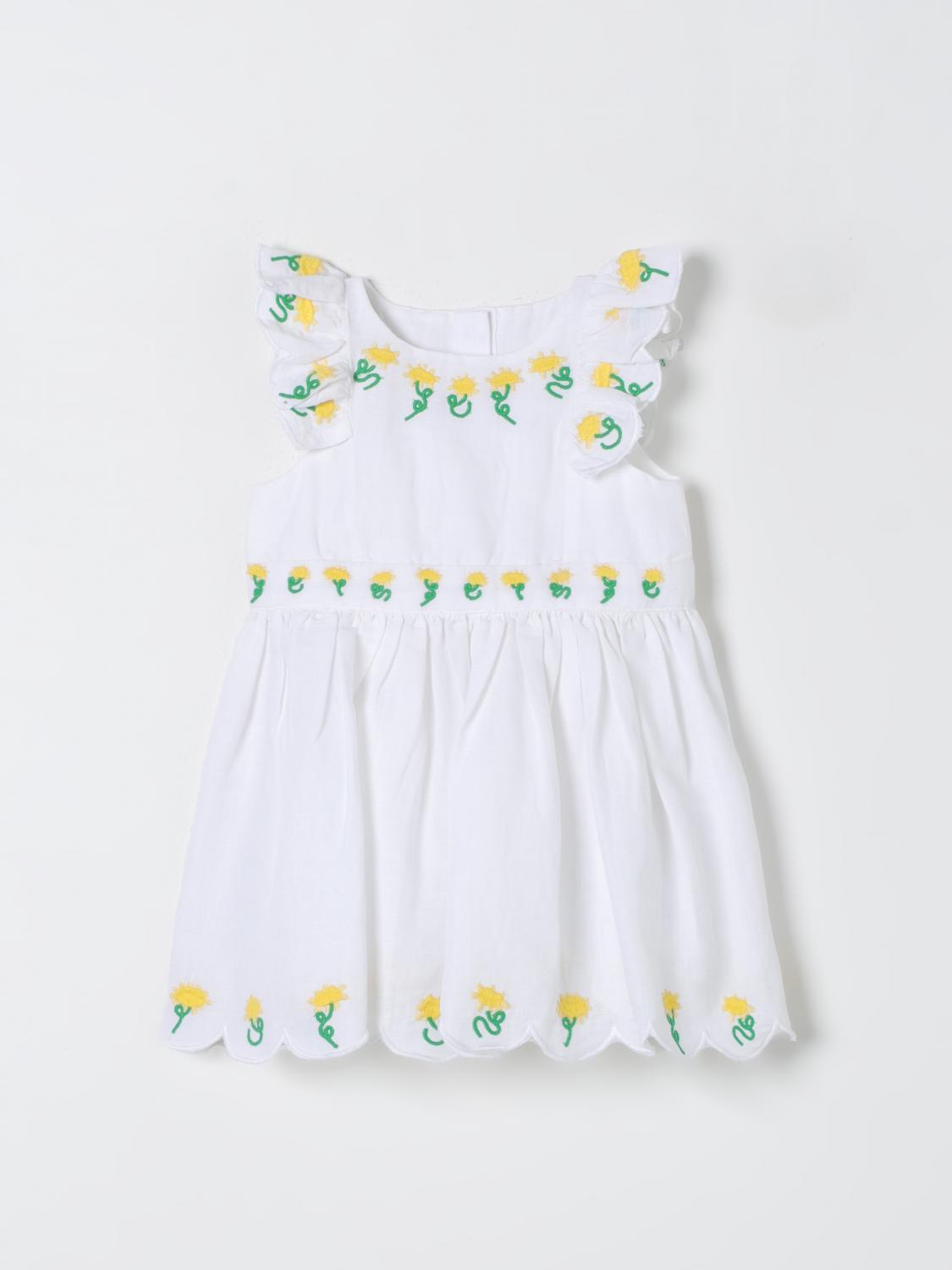 STELLA MCCARTNEY KIDS Strampler Kinder Farbe Weiß
