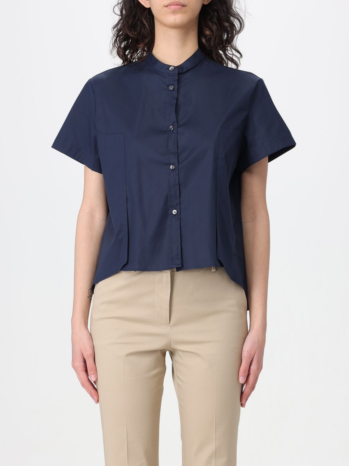 Shop Fay Shirt  Woman Color Blue