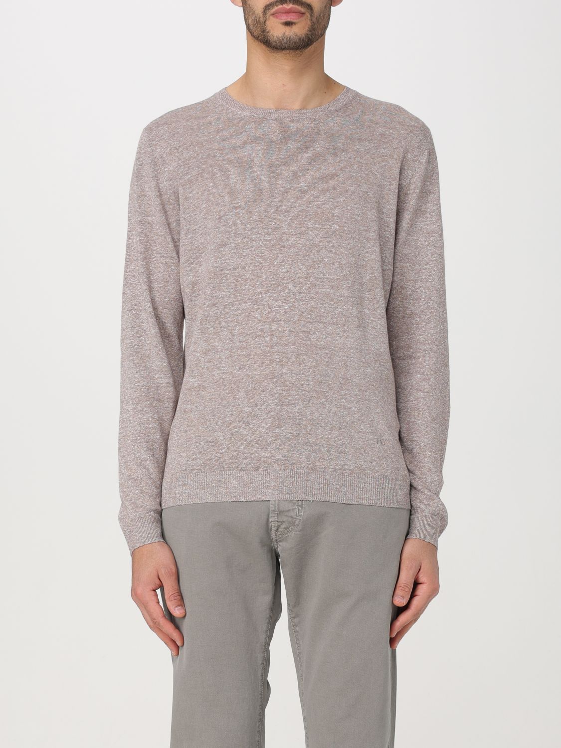 Shop Fay Sweater  Men Color Beige