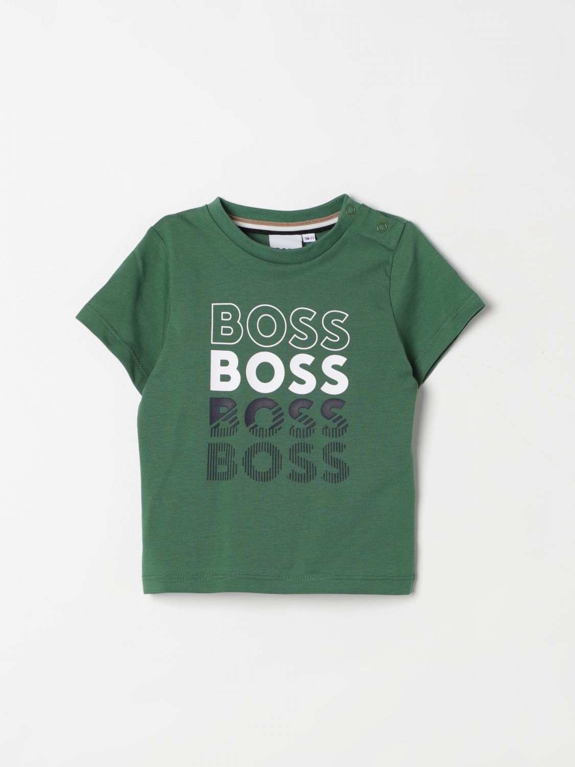 Bosswear T-shirt Boss Kidswear Kids Color Green