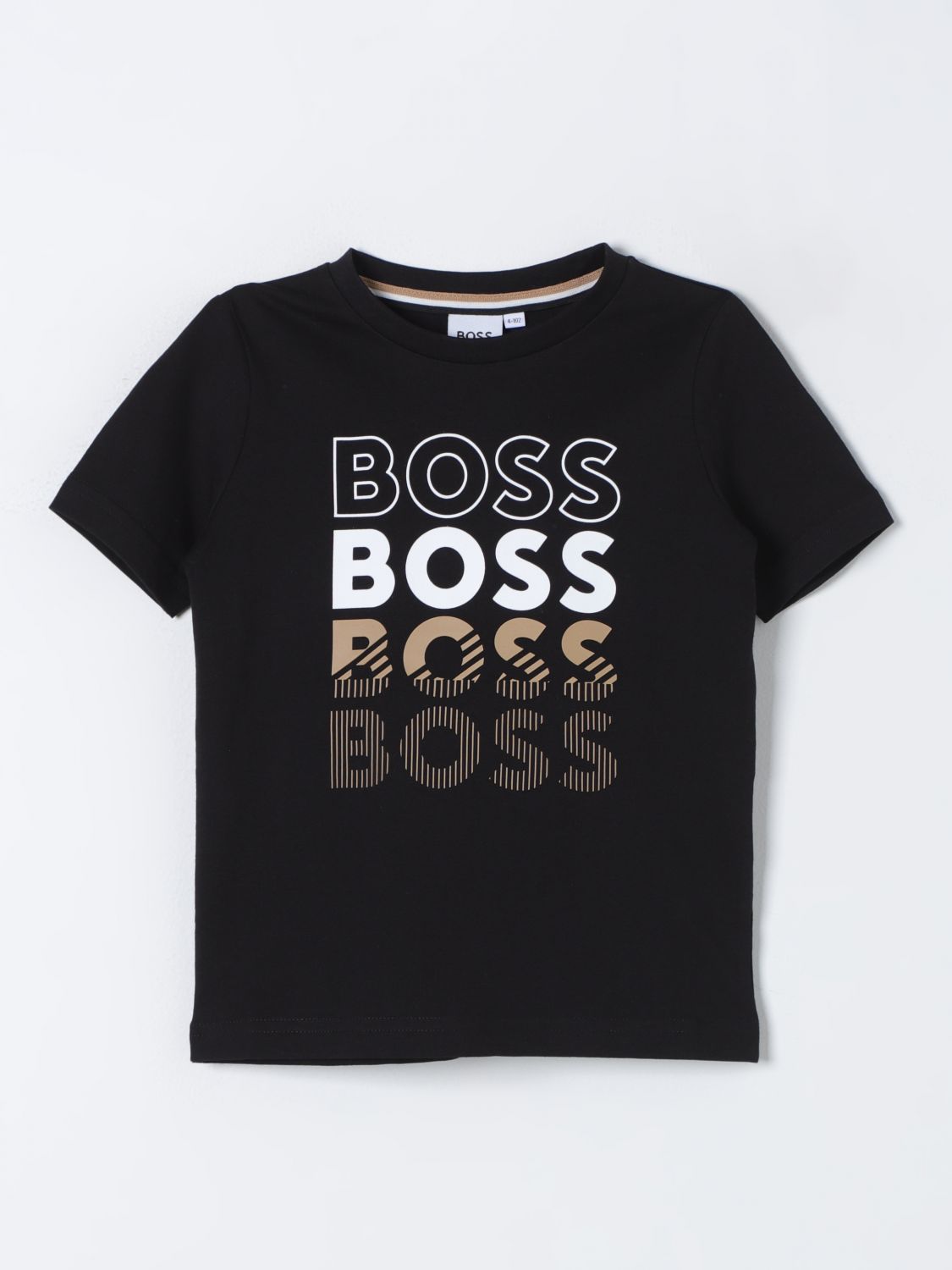 Bosswear T-shirt Boss Kidswear Kids Colour Black