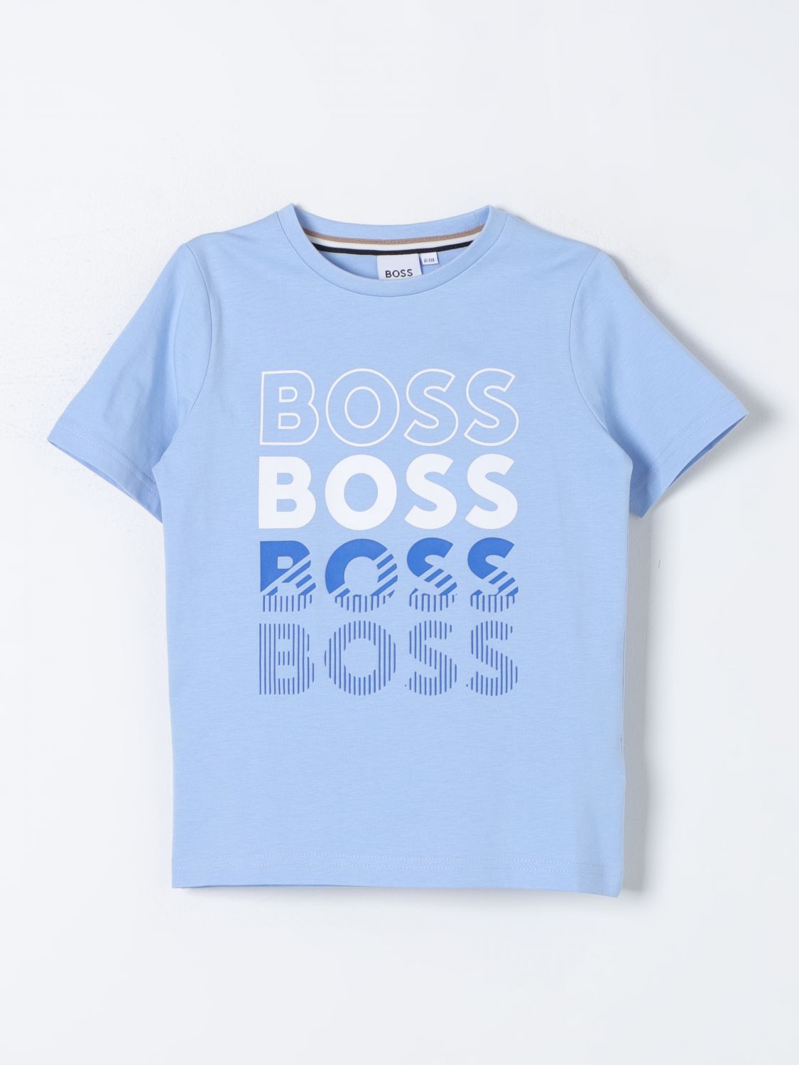 Bosswear T-shirt Boss Kidswear Kids Color Sky