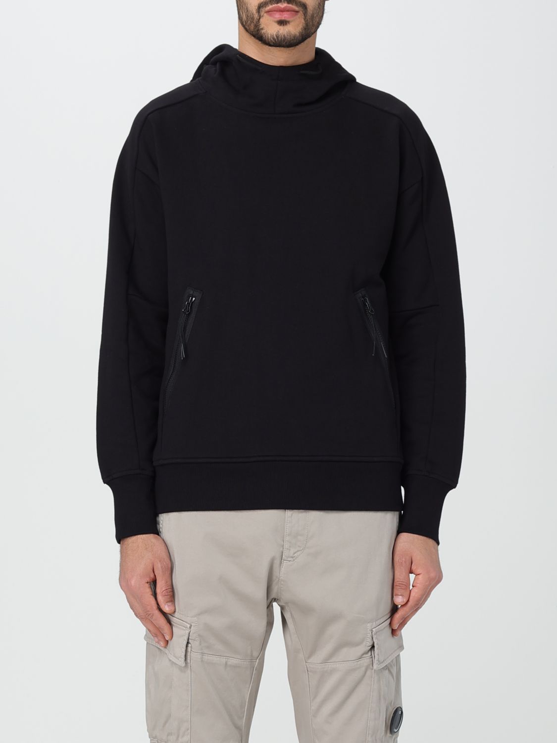 Shop C.p. Company Sweatshirt  Men Color Black