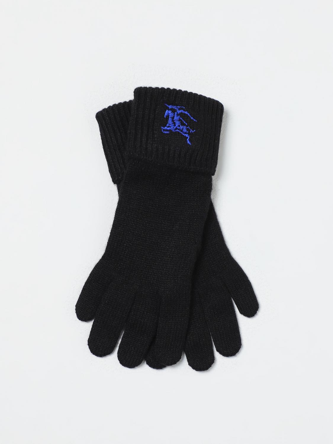 Gloves BURBERRY Woman color Black