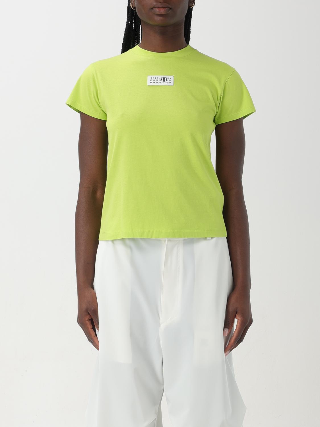 Polo Shirt MM6 MAISON MARGIELA Woman colour Green