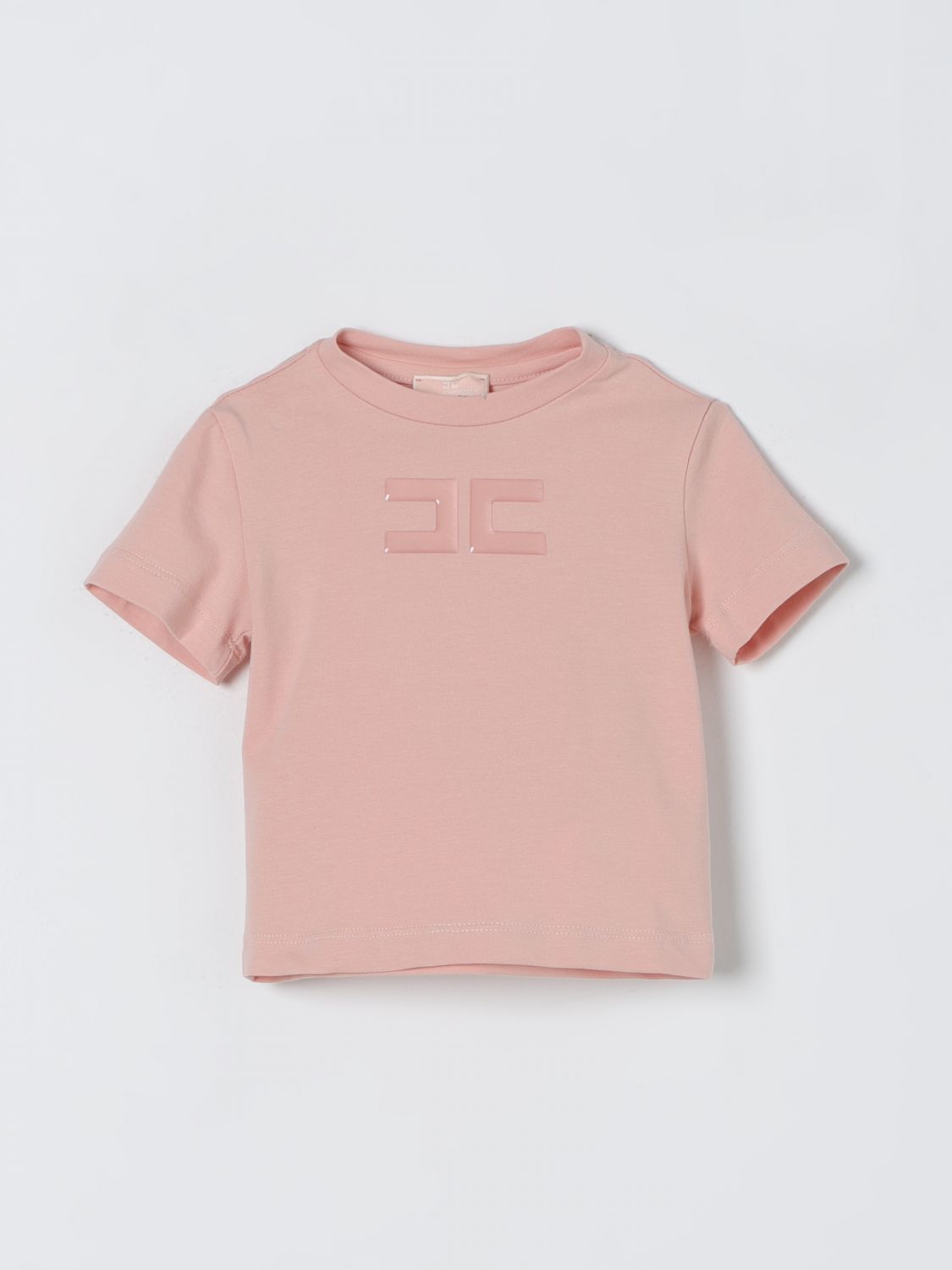 Shop Elisabetta Franchi La Mia Bambina T-shirt  Kids Color Pink