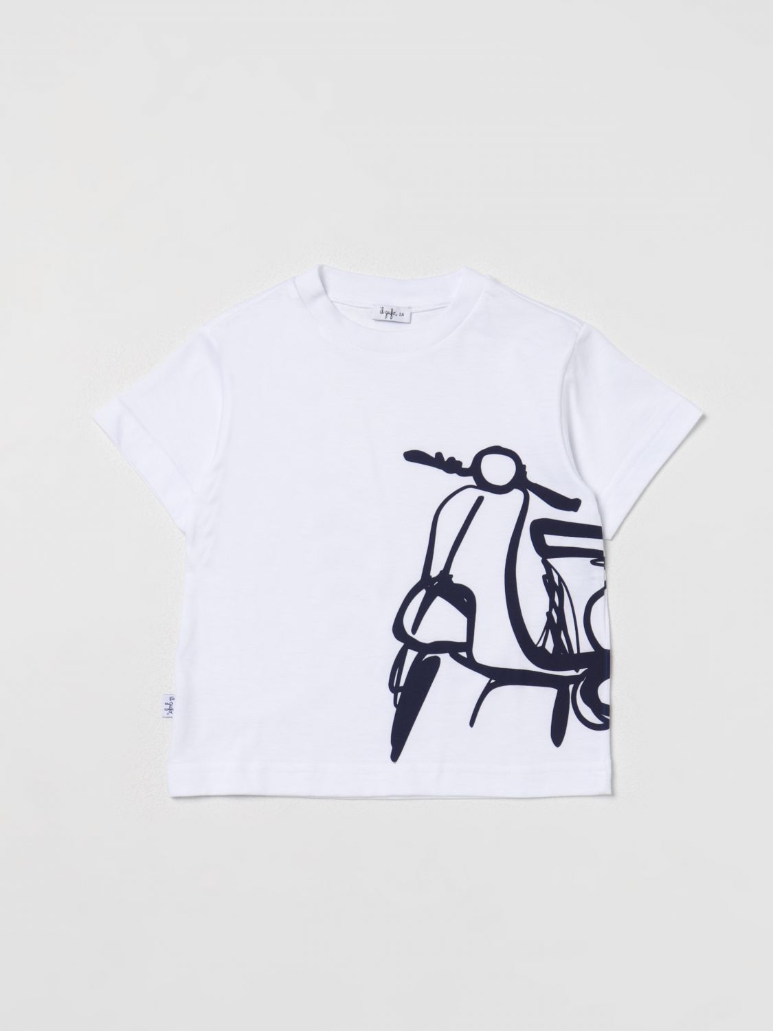 Shop Il Gufo T-shirt  Kids Color White